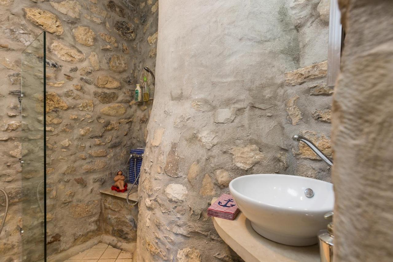 Muazzo Creta Stone House, Nature Escape With Pool, By Thinkvilla Pigí Exteriör bild