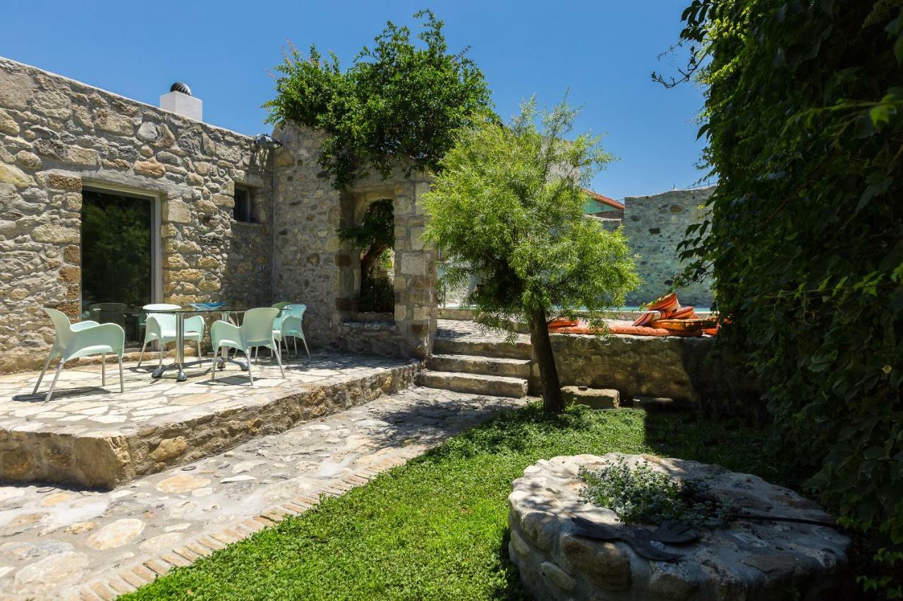 Muazzo Creta Stone House, Nature Escape With Pool, By Thinkvilla Pigí Exteriör bild