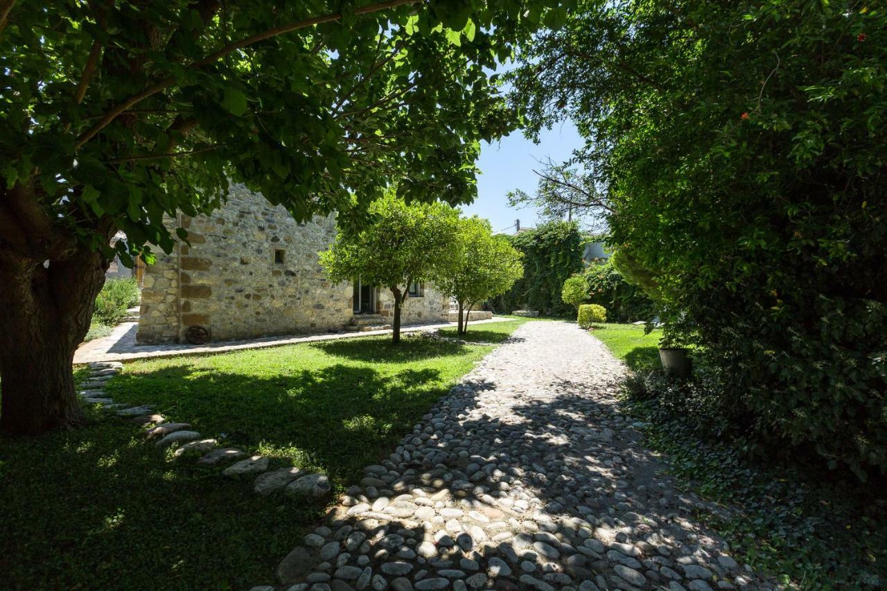 Muazzo Creta Stone House, Nature Escape With Pool, By Thinkvilla Pigí Exteriör bild