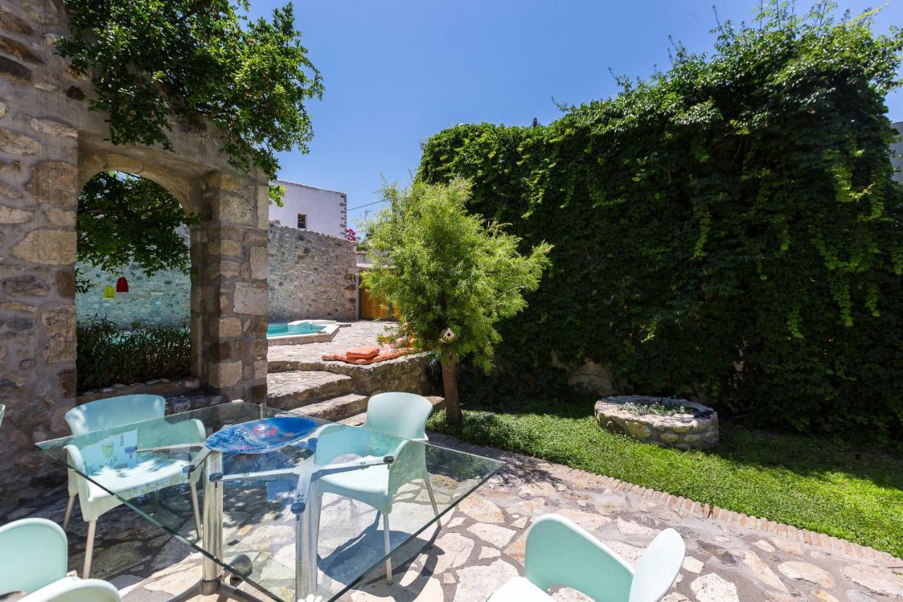 Muazzo Creta Stone House, Nature Escape With Pool, By Thinkvilla Pigí Exteriör bild