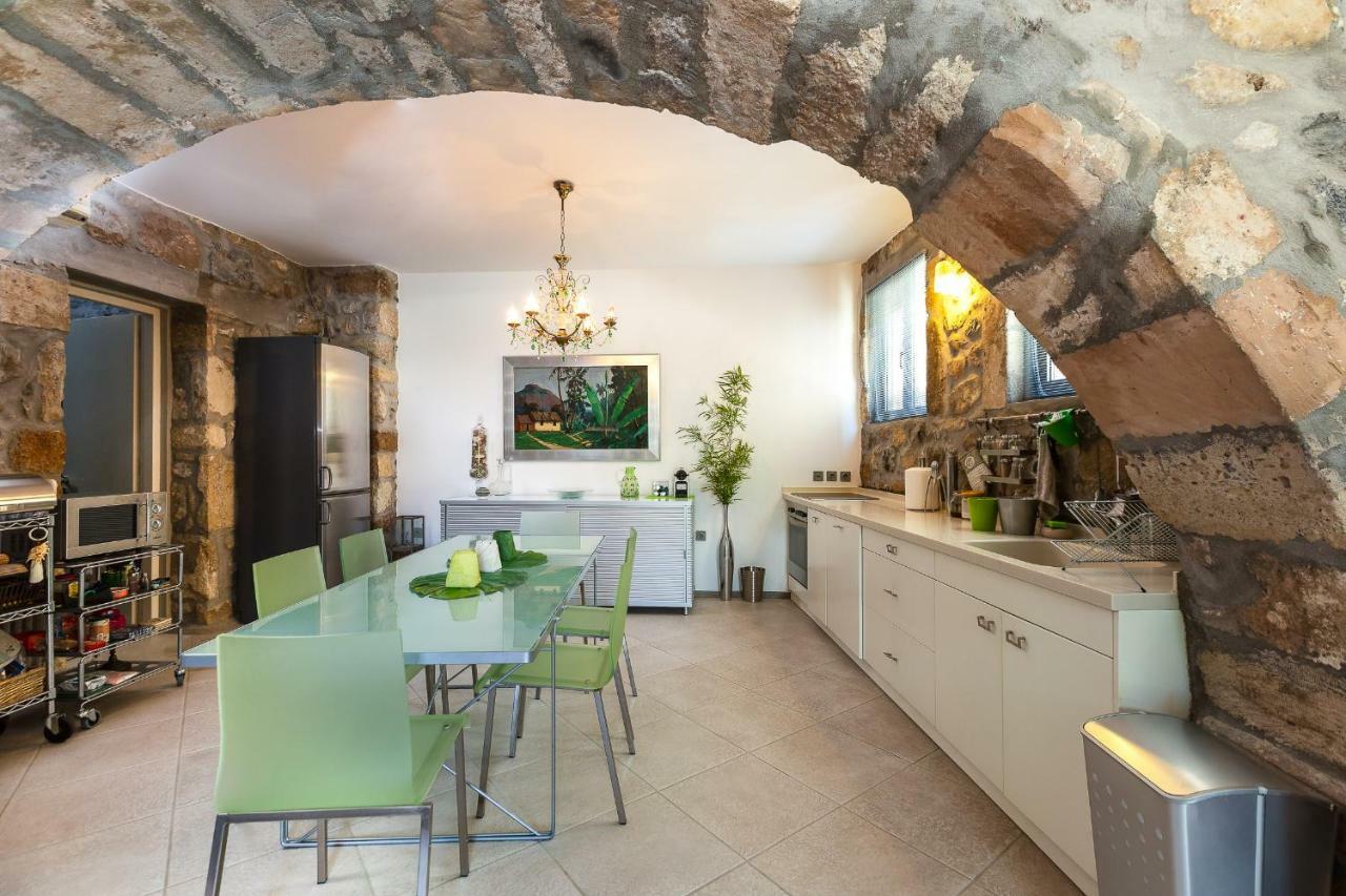Muazzo Creta Stone House, Nature Escape With Pool, By Thinkvilla Pigí Exteriör bild