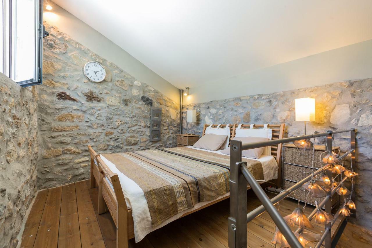 Muazzo Creta Stone House, Nature Escape With Pool, By Thinkvilla Pigí Exteriör bild