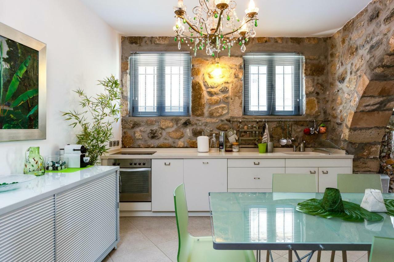 Muazzo Creta Stone House, Nature Escape With Pool, By Thinkvilla Pigí Exteriör bild