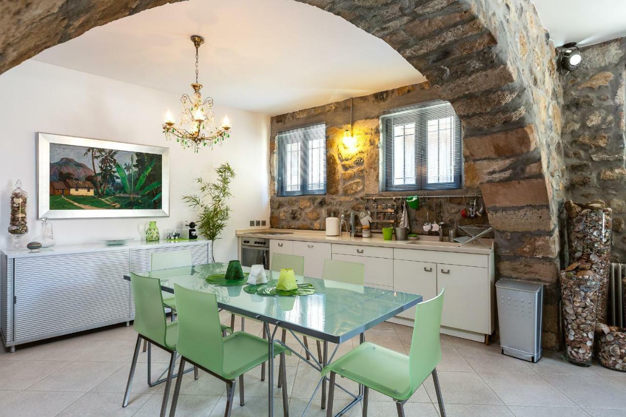 Muazzo Creta Stone House, Nature Escape With Pool, By Thinkvilla Pigí Exteriör bild