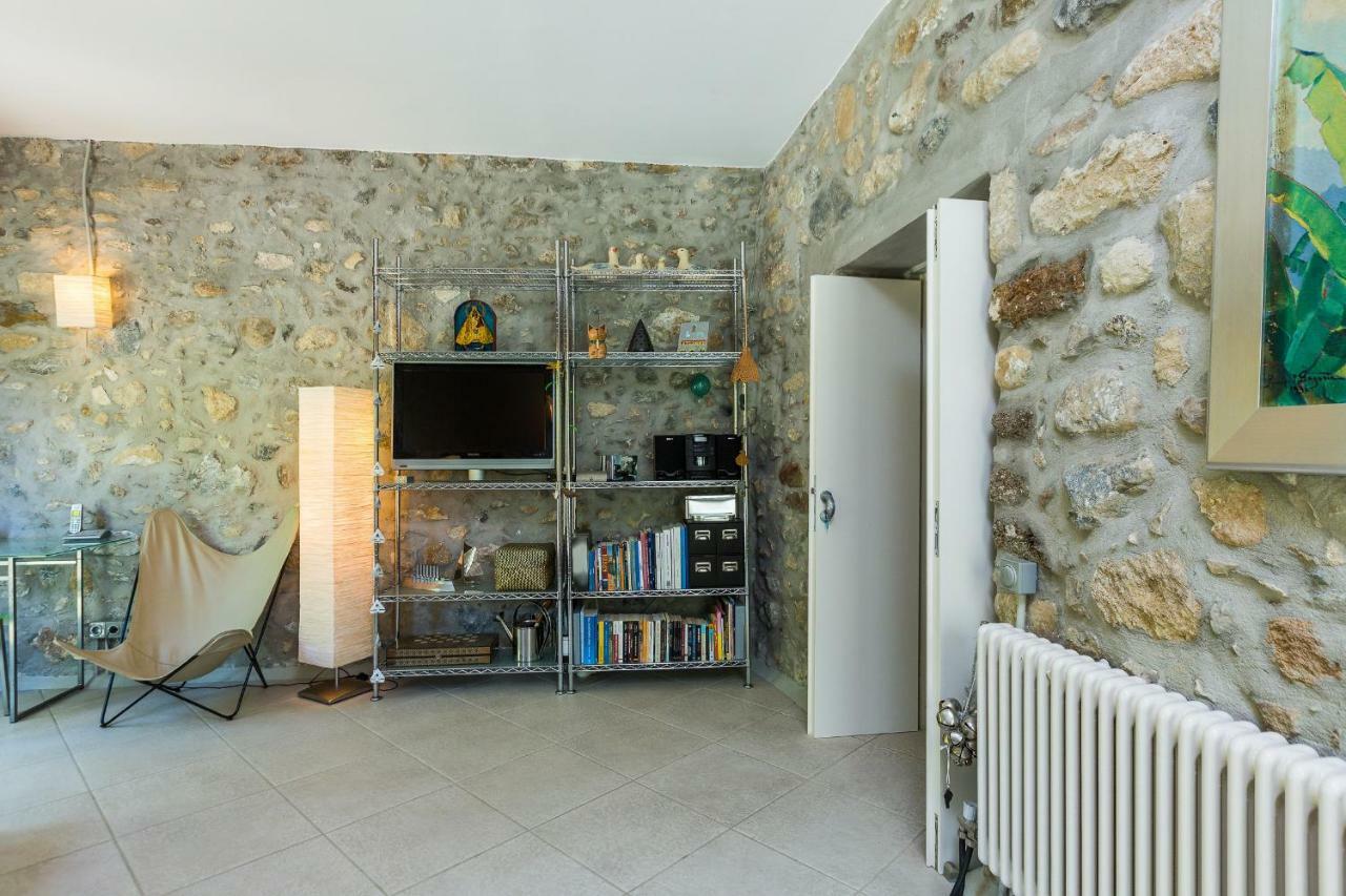Muazzo Creta Stone House, Nature Escape With Pool, By Thinkvilla Pigí Exteriör bild